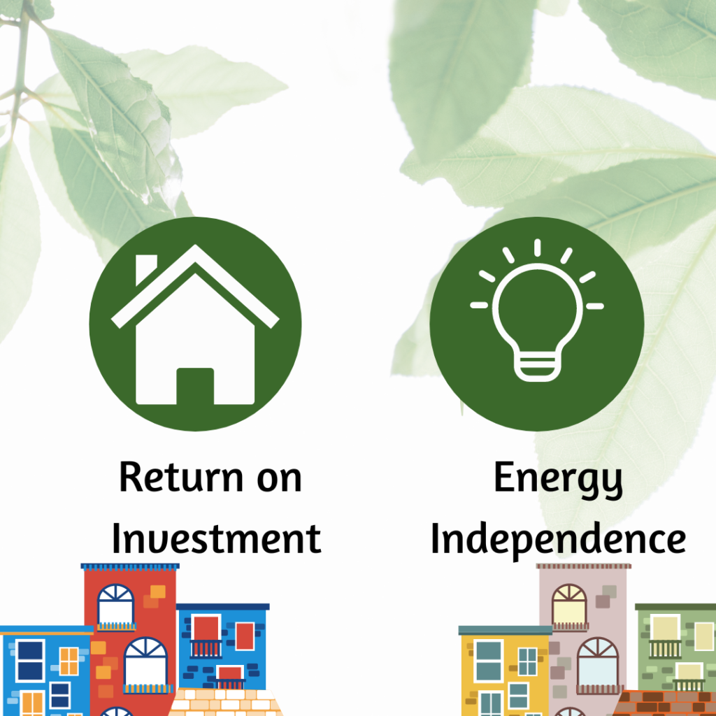 ROI and energy dependence because of solar