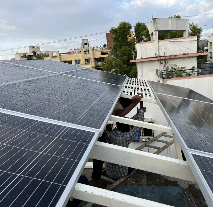 5 KW residential solar installation